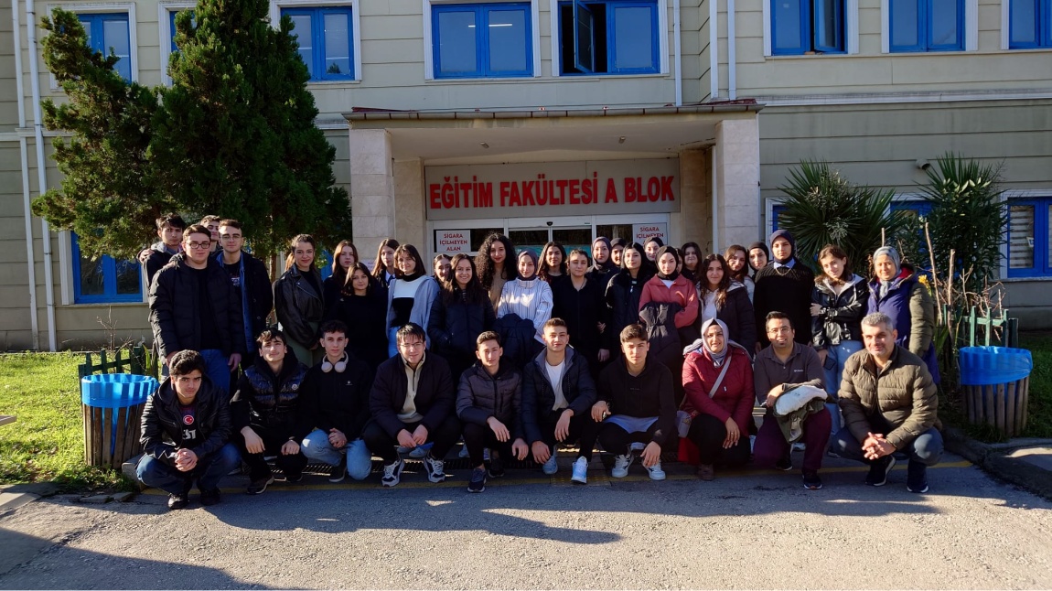 Son Sınıf Öğrencilerimizle Samsun 19 Mayıs Üniversitesine Gezi Düzenledik